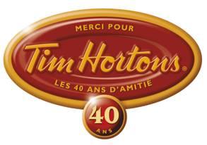 Tim Horton's logo (French)