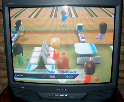 300 in Wii bowling 1